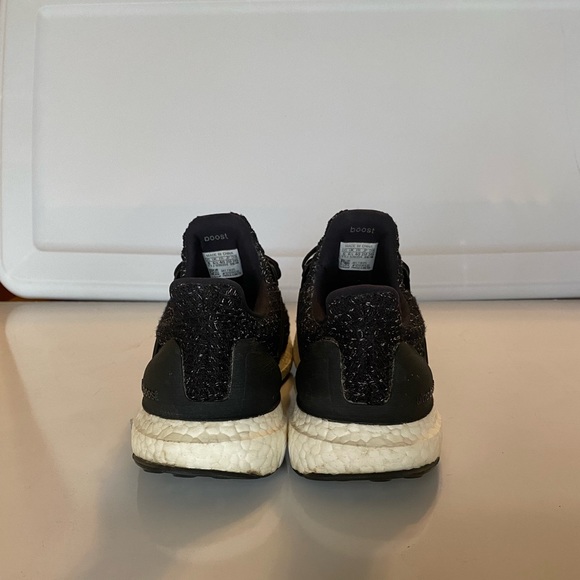 🔴Adidas Ultraboost 4.0 Black White Speckle Men Size 7 - Picture 4 of 9